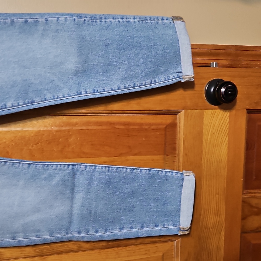 Frame Le Garcon Mid-Rise Straight Cuffed Denim Jeans-NWT - Picture 5 of 15